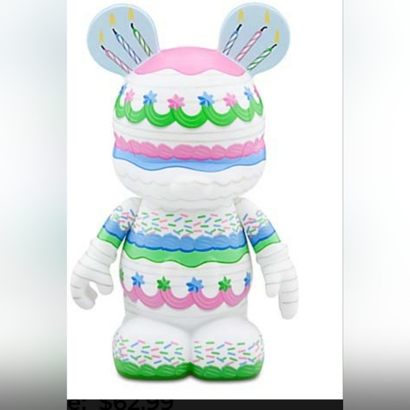 Disney Vinylmation Other - Disney Vinylmation 9" Birthday Cake Figure - Holiday #2; Limited Edition of 1000